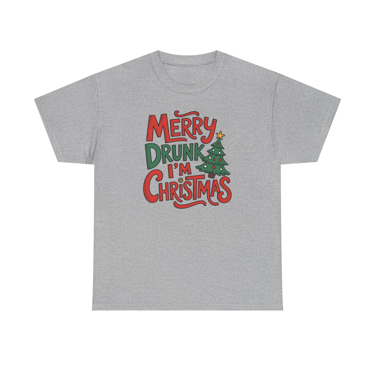 Tipsy Merry Christmas Tee