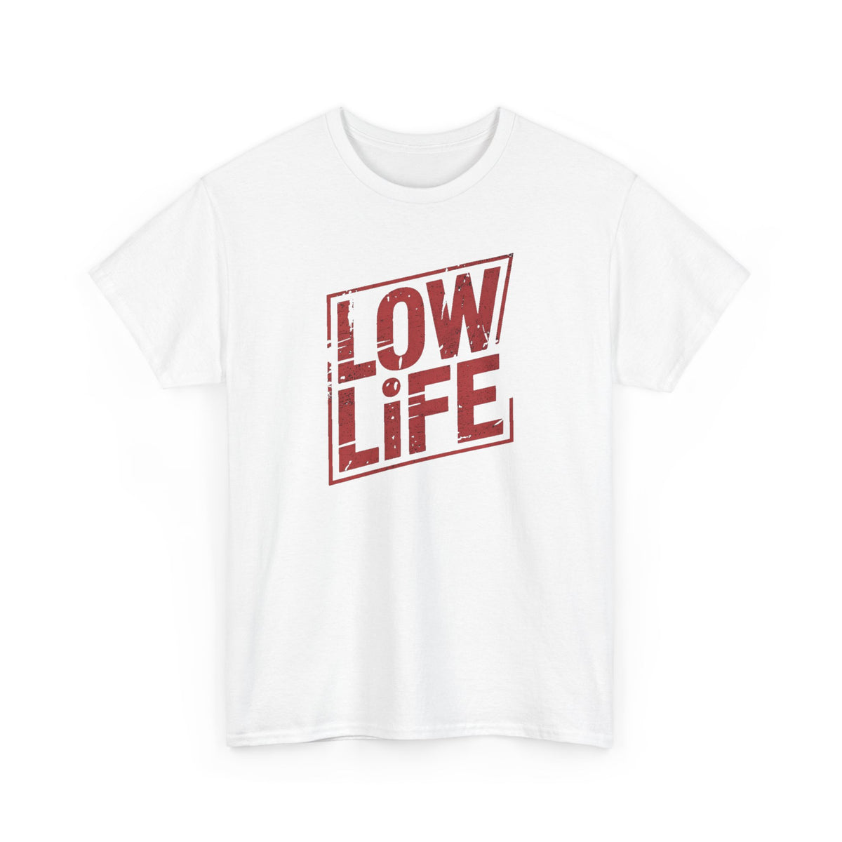 Low Vibe Distressed Tee