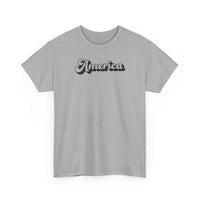 America Retro Script Tee