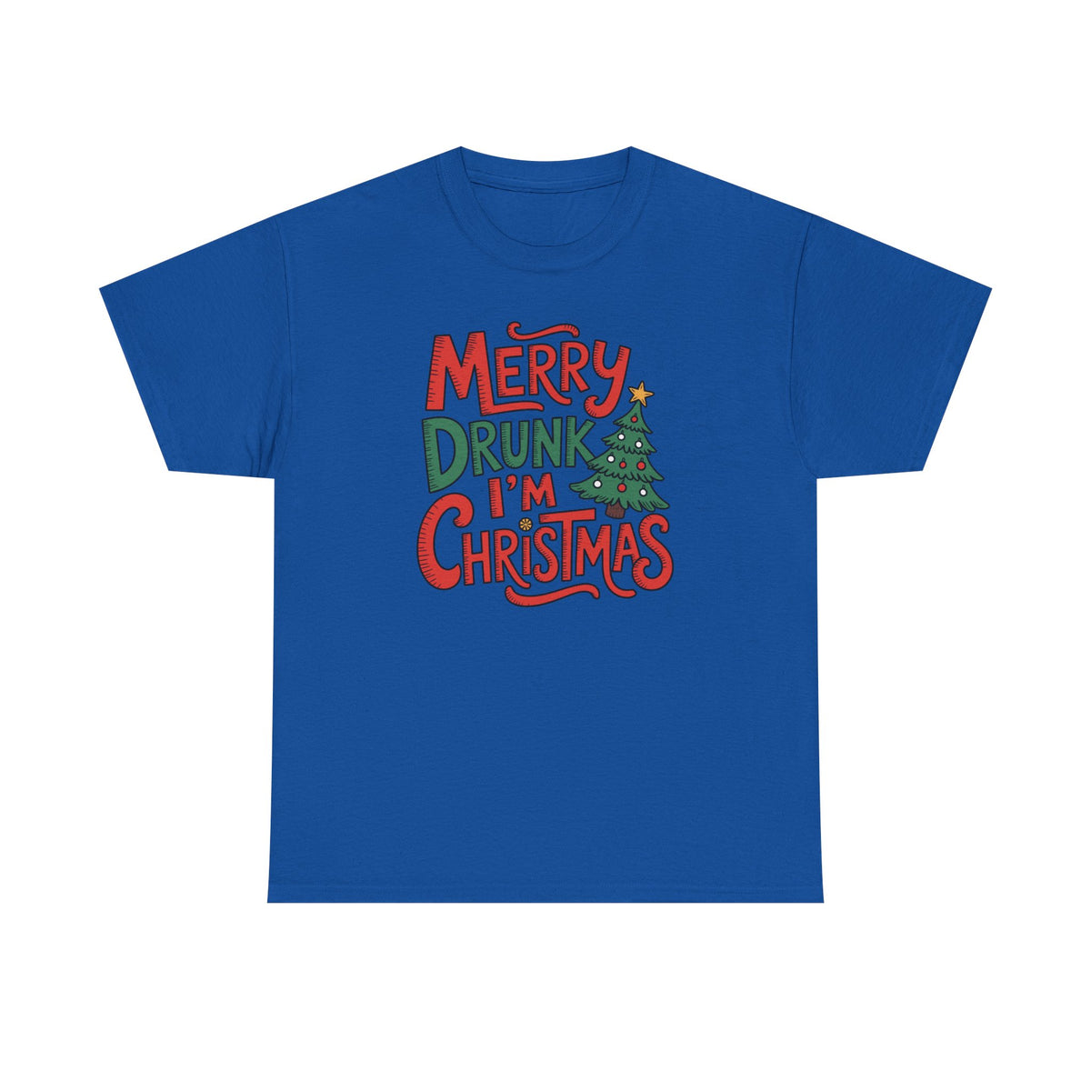 Tipsy Merry Christmas Tee