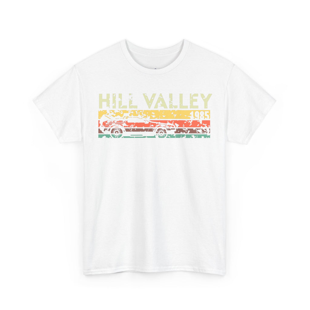 Back To The Future Hill Valley Delorean Premium T-Shirt