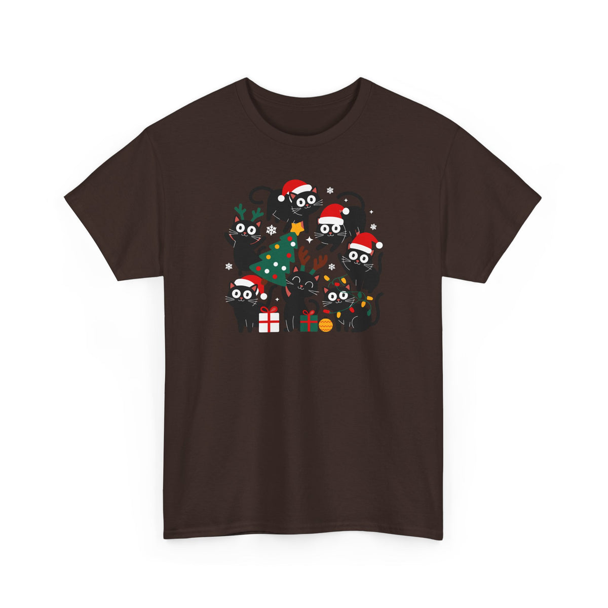 Holiday Black Cat Crew