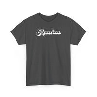America Retro Script Tee