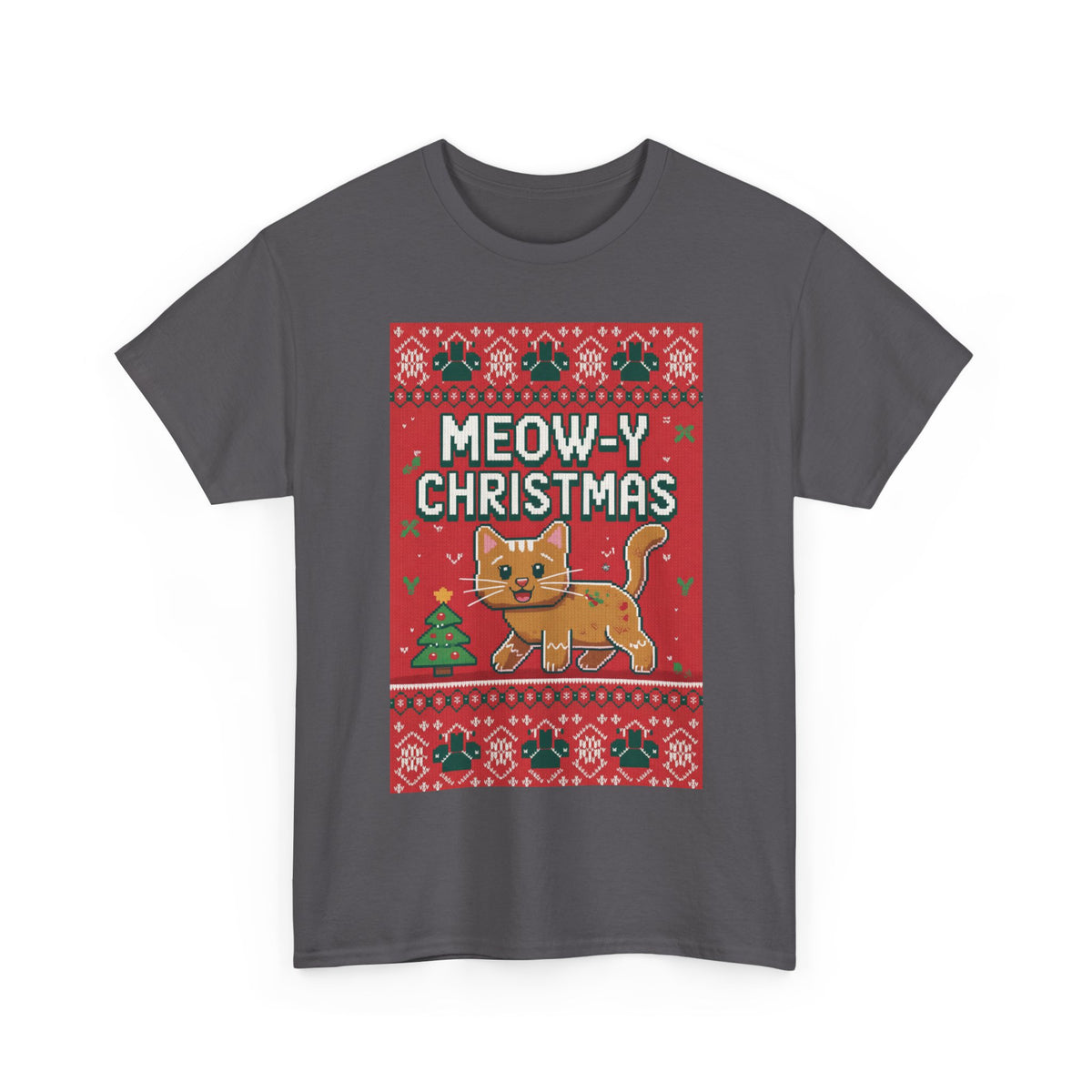 Meowy Christmas Cat Sweater