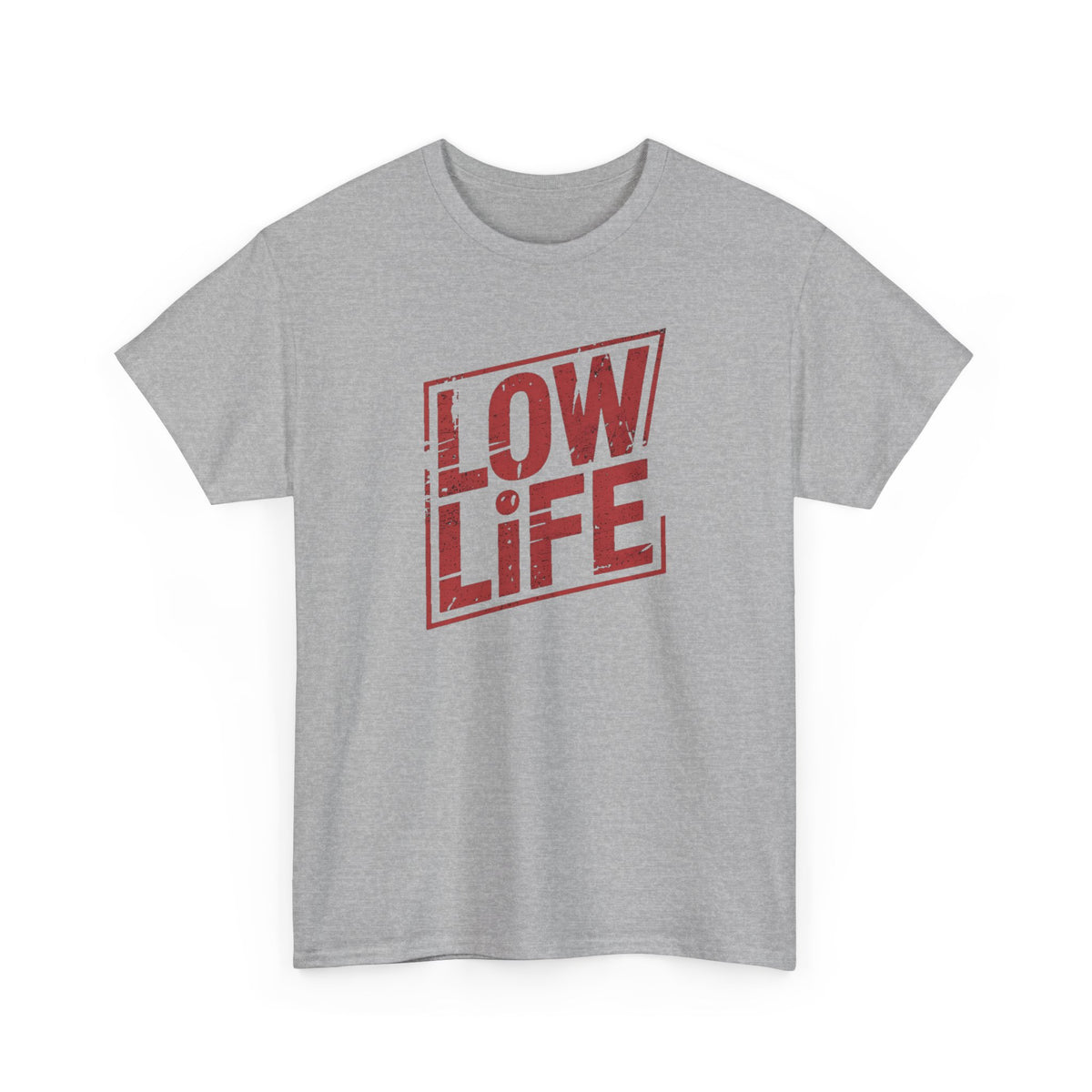 Low Vibe Distressed Tee