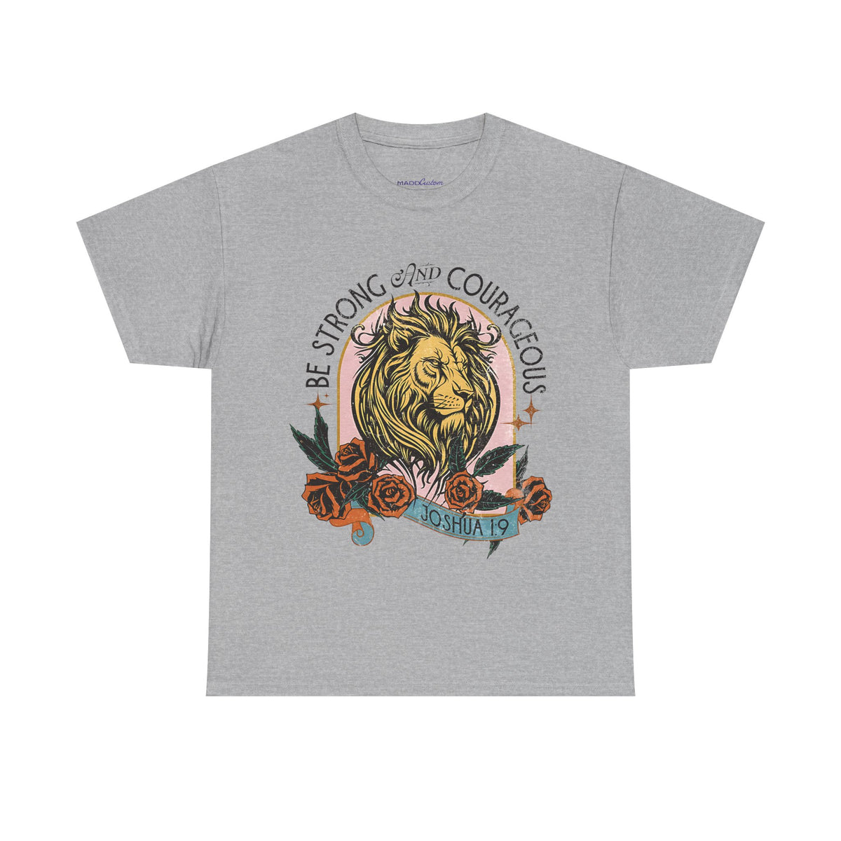 Be Strong & Courageous Joshua Premium T-Shirt