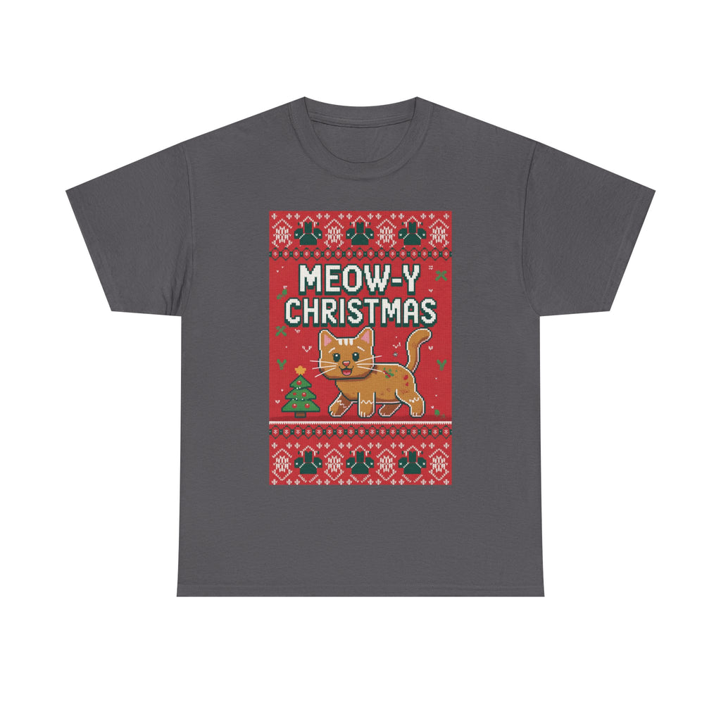 Meowy Christmas Cat Sweater