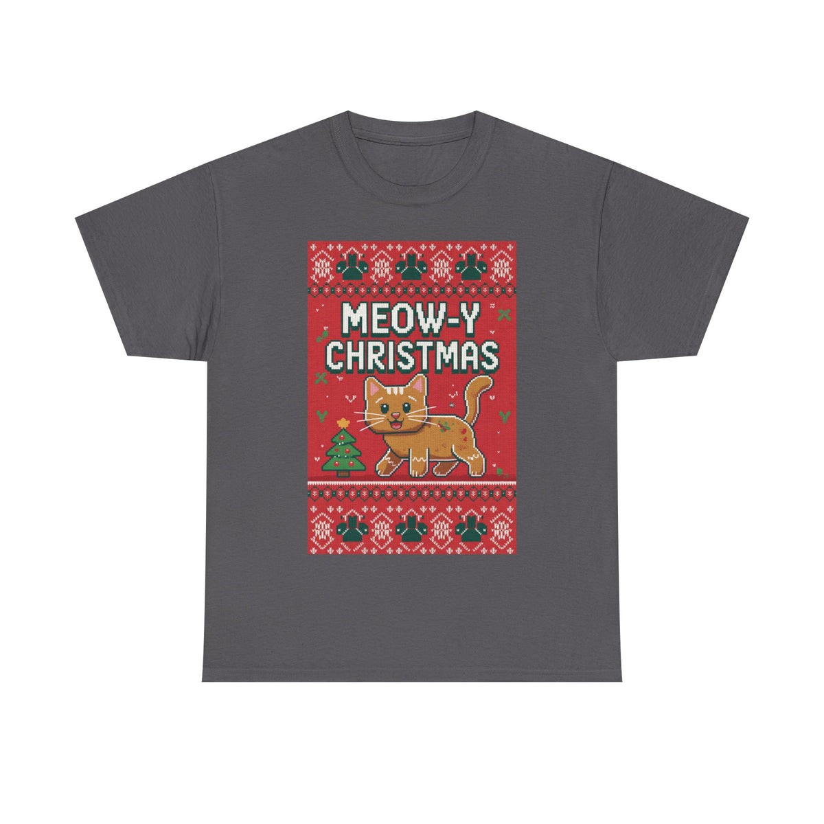Meowy Christmas Cat Sweater