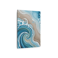 Tidal Whisper Abstract Ocean Swirl Print