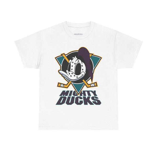 Mighty Ducks Purple Letters Premium T-Shirt