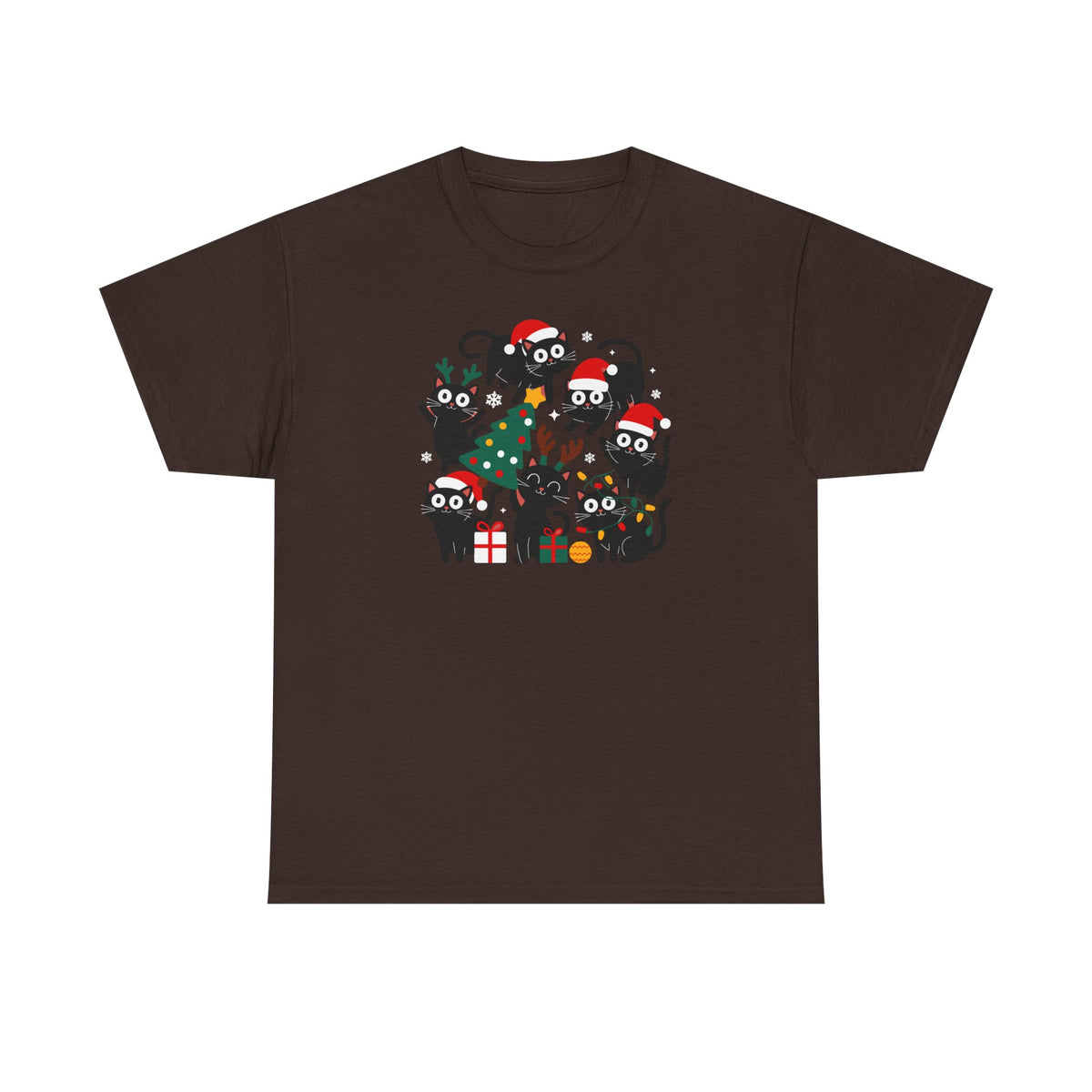 Holiday Black Cat Crew